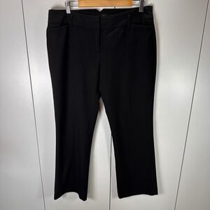 Amanda Chelsea Women's Black Dress‎ Pants Business Career Size 12